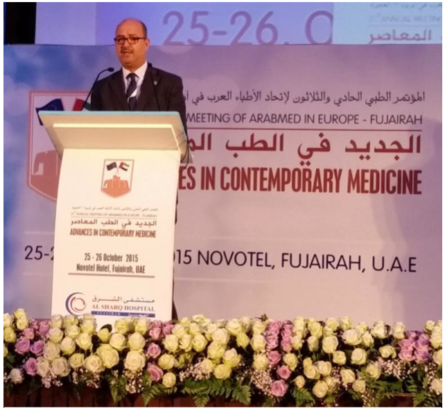 Mr Said Alhadi director of the Department of Health Arab Leage 