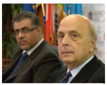 من اليسار الدكتور حامد البلوشي سلطنة عمان ،و Prof. Vincenzo Gentile